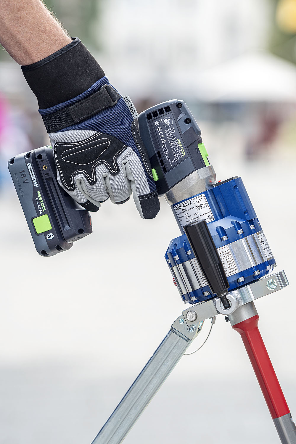 wero GMS 650 Z actionneur vanne batterie 650 Nm